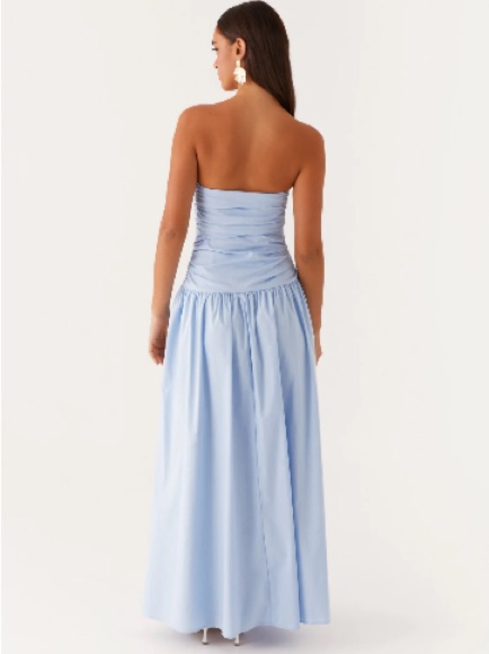 PepperMayo Carmel Maxi Dress Strapless Maxi Dress in Blue - Picture 5 of 5